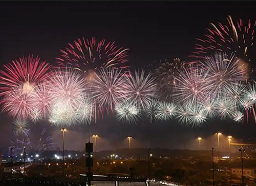 宁明县焰火晚会